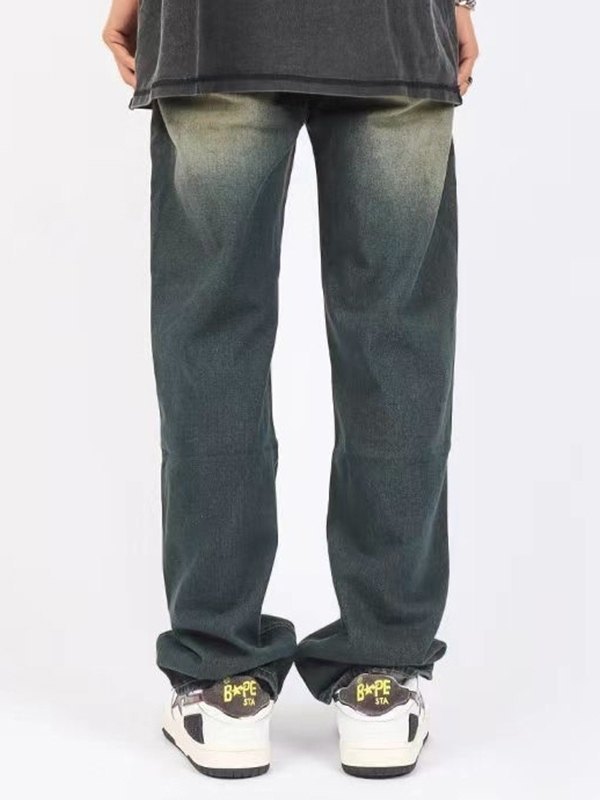 Street Distressed Washed-Jeans für Herren