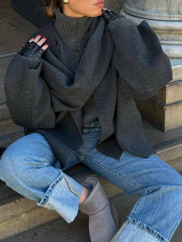 Lazy Schal Cape Schal Mantel