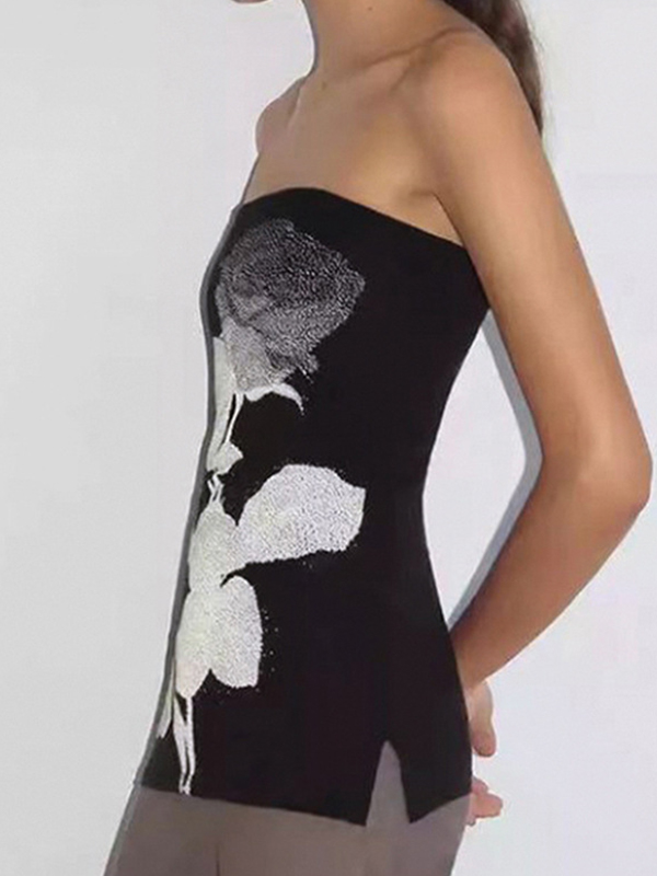 Retro Boobie Hottie Bandeau-Top