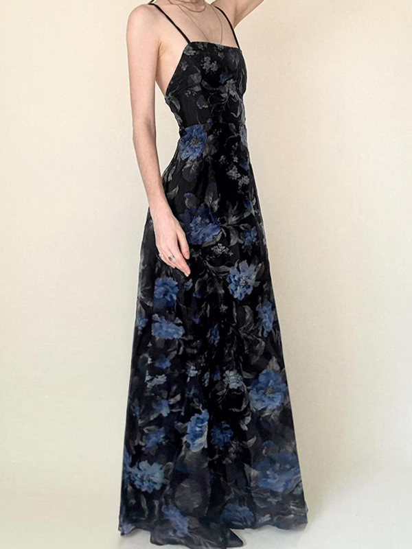 Maxikleid mit American Vintage-Print