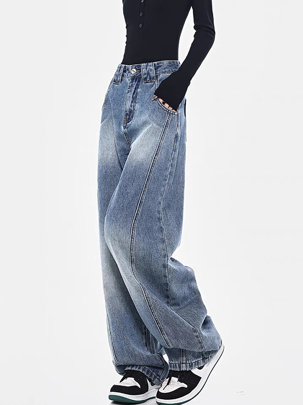 Dekonstruktion loser Machete Boyfriendjeans