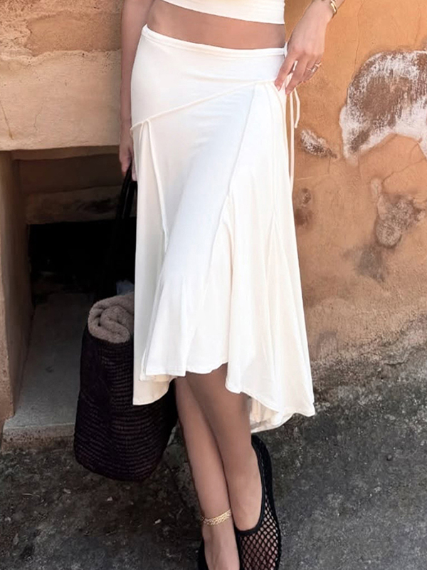 Maxirock im französischen Stil