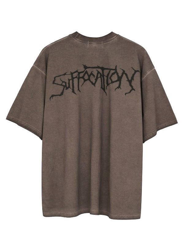 Vintage Cherub Grafik T-Shirt