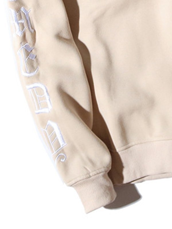 Pullover-Sweatshirt mit Buchstabenstickerei für Herren