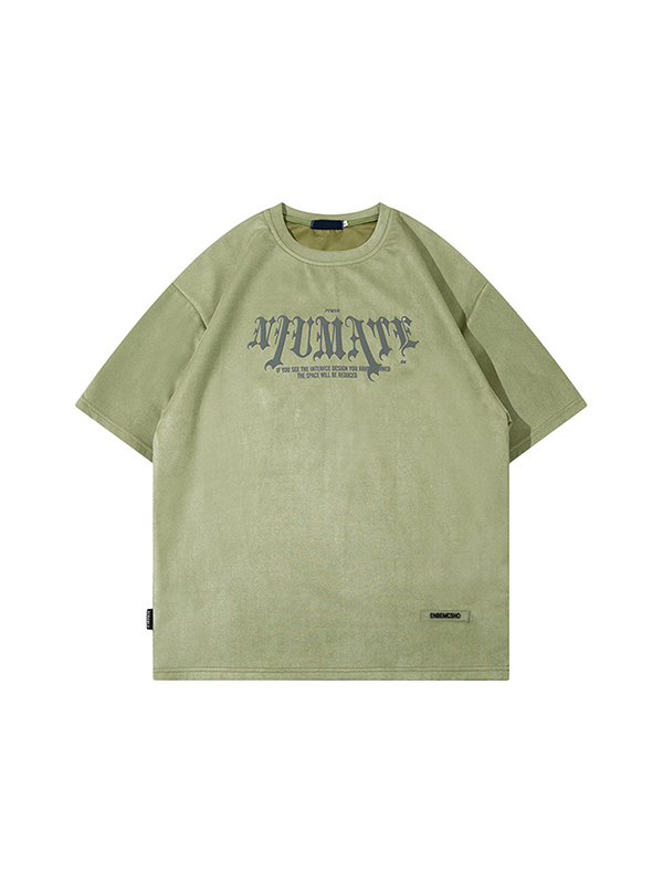 Übergroßes, kurzärmliges T-Shirt mit Grafik für Herren