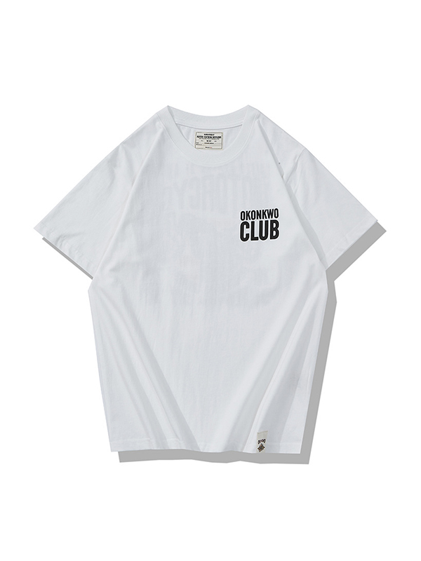 Bedrucktes Oversize-Kurzarm-T-Shirt für Herren