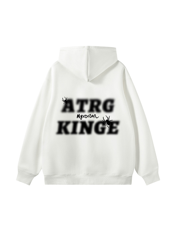 Übergroßer Spider-Hoodie für Herren