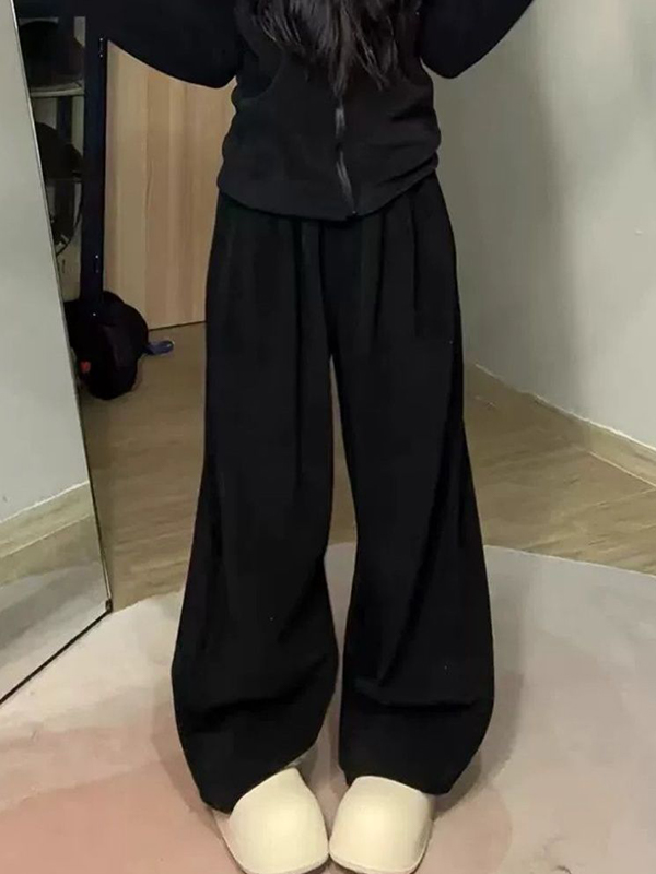 Jogginghose mit einfarbigen Taschen