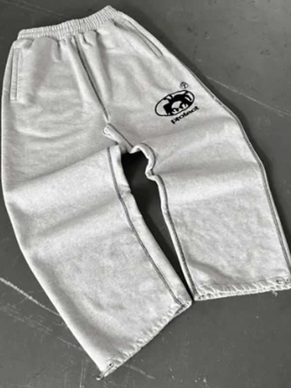 Jogginghose mit Vintage-Print