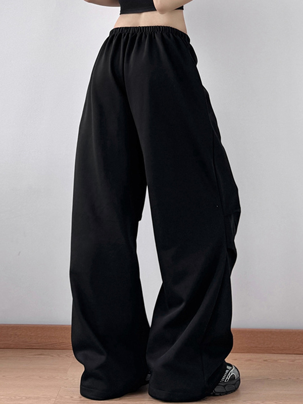 Street-Hose mit weitem Bein