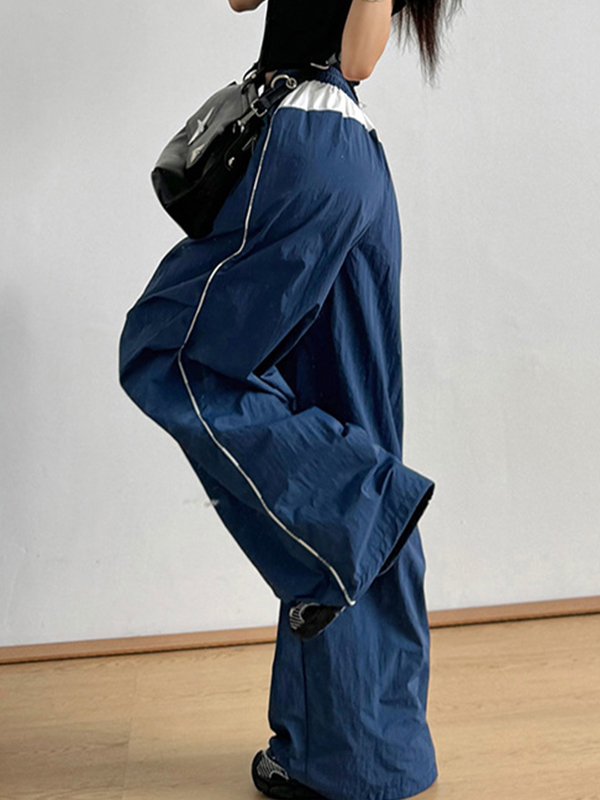 Lockere Street-Hose mit weitem Bein