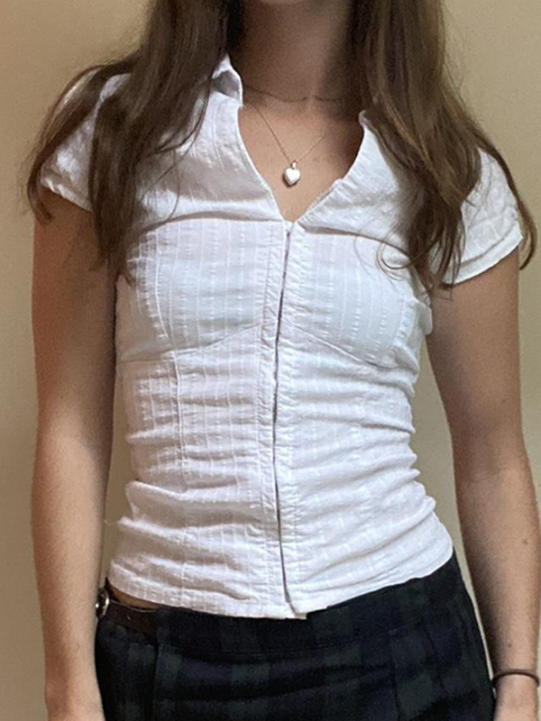 Lässige Kurzarmhemden