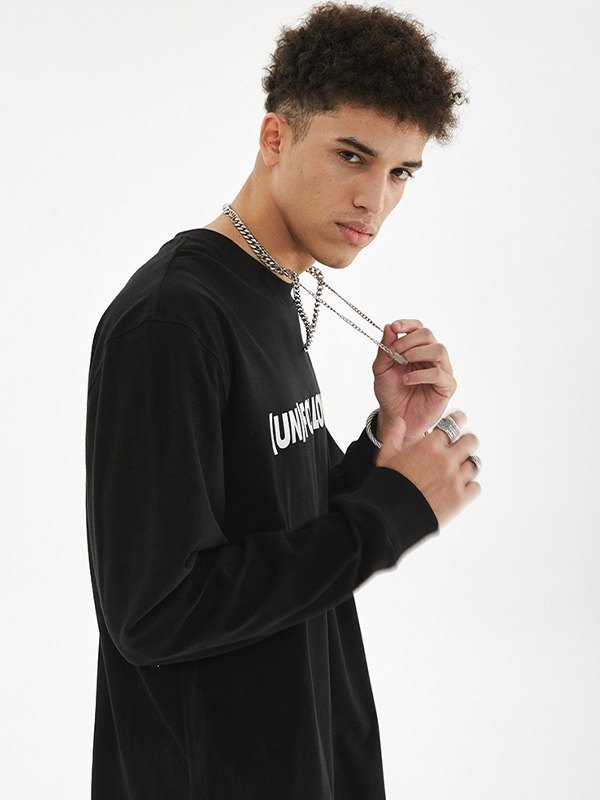 Unisex Unfollowing Langarm-Sweatshirt