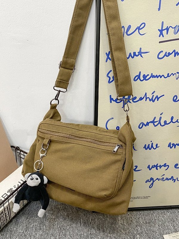 Cartoon Anhänger Vintage Umhängetasche