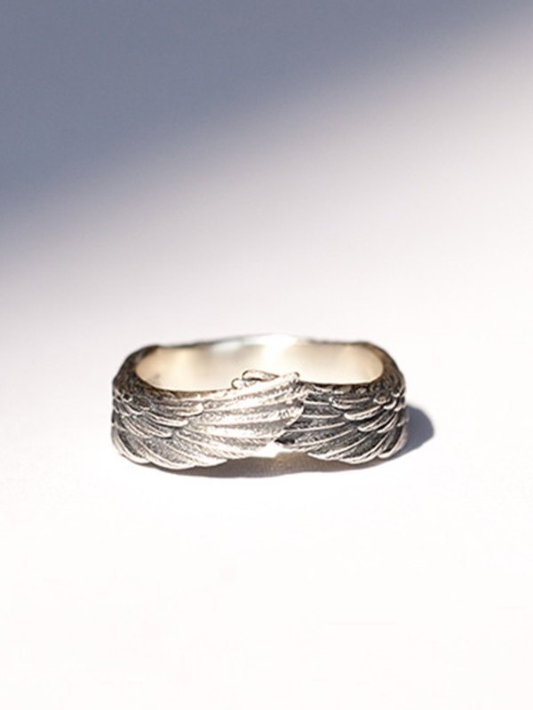 Jahrgang Engelsflügel Manschettenring