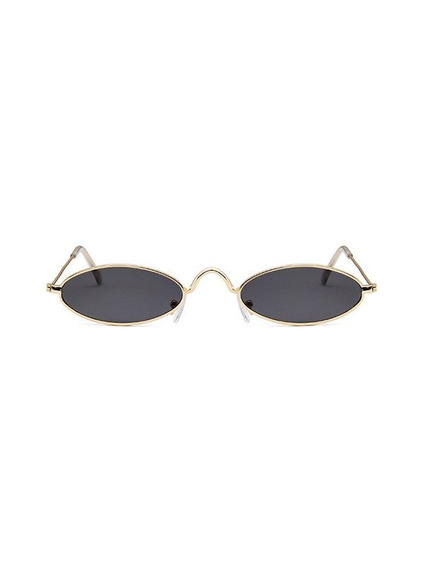 Vintage kleine ovale Sonnenbrille