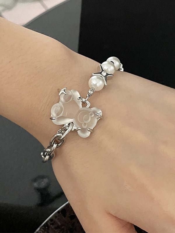 Stern-Perlen-Bär-Armband