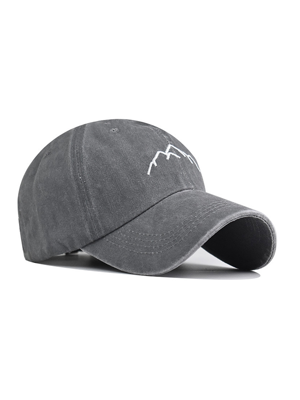 Gestickte, gewaschene Baseballkappe