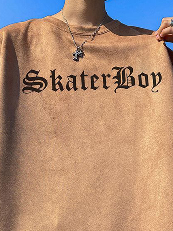 Herren-Weste mit Gothic-Kreuz-Grafik