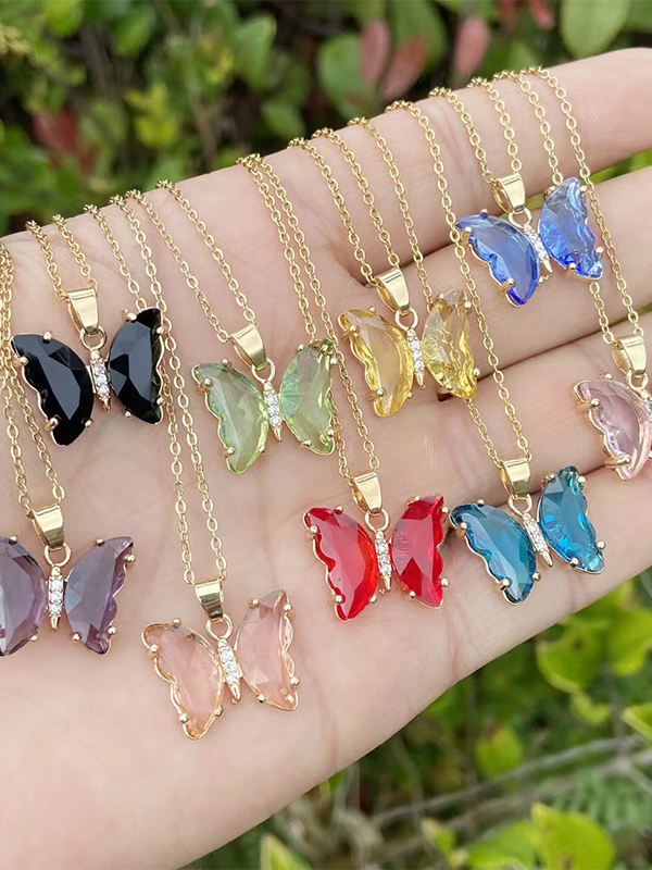 Personalisierte Schmetterlingskette